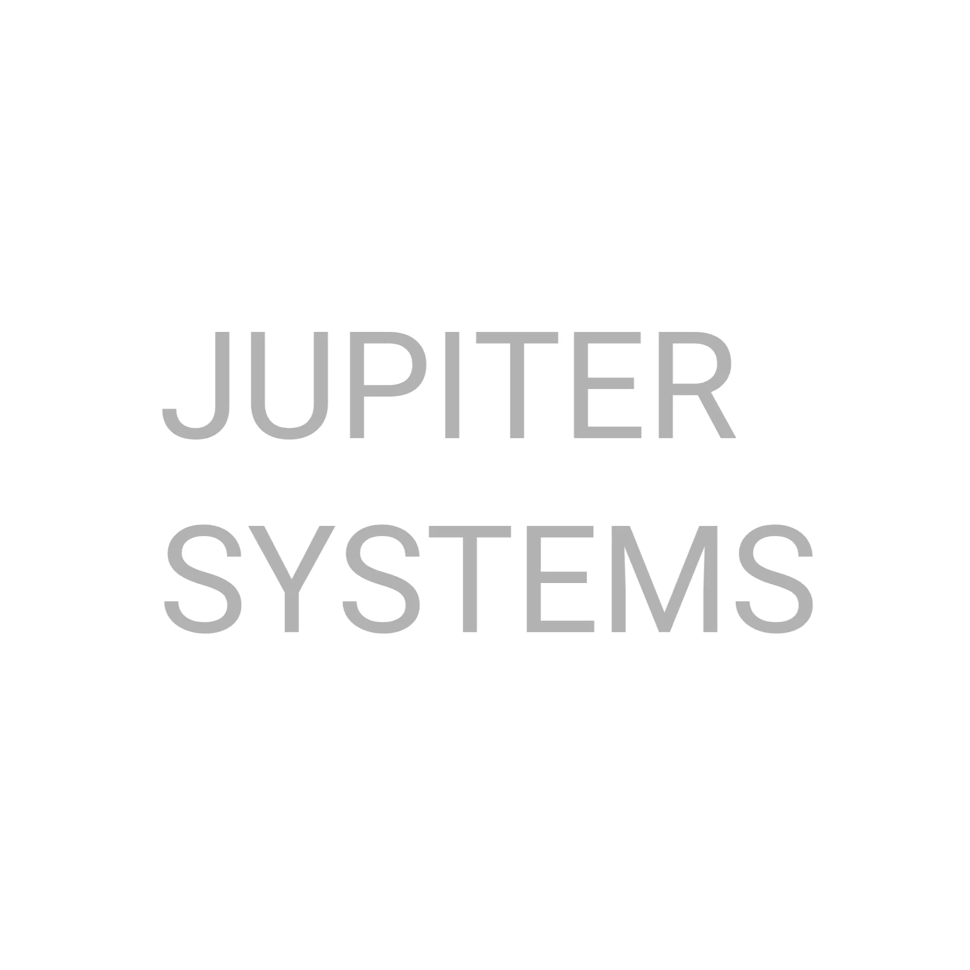 JUPITER SYSTEMS JUPITER SYSTEMS