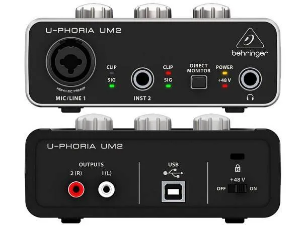 BEHRINGER U-PHORIA STUDIO BEHRINGER U-PHORIA STUDIO
