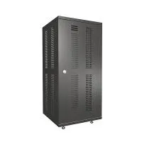 ИМЛАЙТ Рэковый шкаф 24U, дверка с замком, задняя стенка