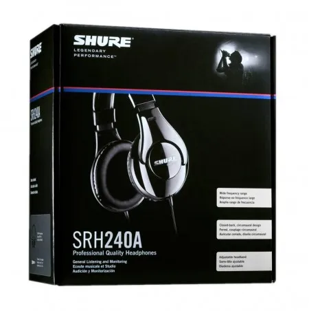 SHURE SRH240A-BK-EFS