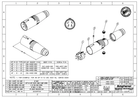 Купить AMPHENOL AP-6-12 по выгодной цене в Новосибирске