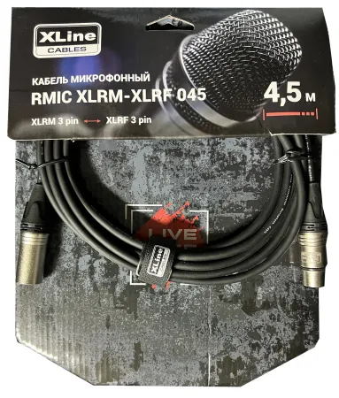 Купить XLINE Cables RMIC XLRM-XLRF 045 по выгодной цене в Новосибирске