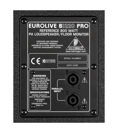 BEHRINGER B1220 PRO