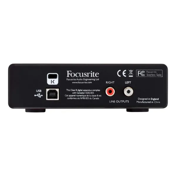 FOCUSRITE Scarlett Solo 2nd Gen FOCUSRITE Scarlett Solo 2nd Gen