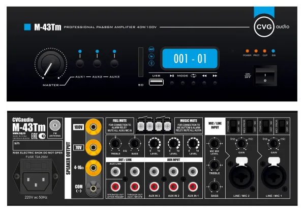 CVGAUDIO M-43Tm