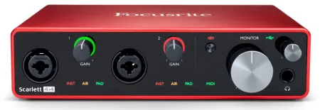 Купить FOCUSRITE Scarlett 4i4 3rd Gen по выгодной цене в Новосибирске