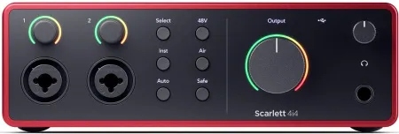 Купить FOCUSRITE Scarlett 4i4 4th Gen по выгодной цене в Новосибирске