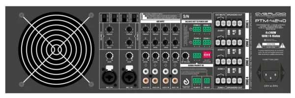 CVGAUDIO PTM-4240Dm