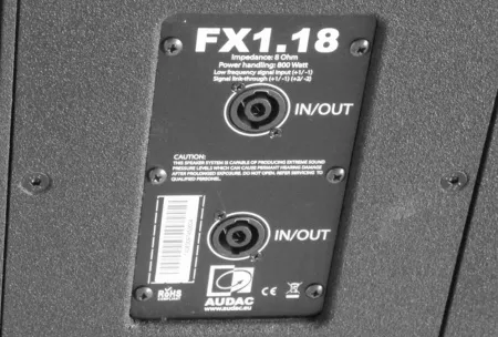 Купить AUDAC FX1.18 по выгодной цене в Новосибирске