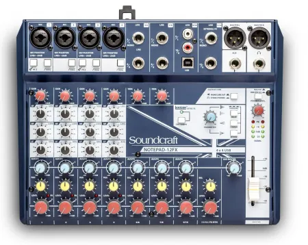 Купить SOUNDCRAFT NOTEPAD-12FX по выгодной цене в Новосибирске