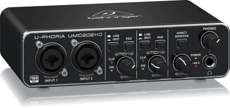 Купить BEHRINGER UMC202HD по выгодной цене в Новосибирске