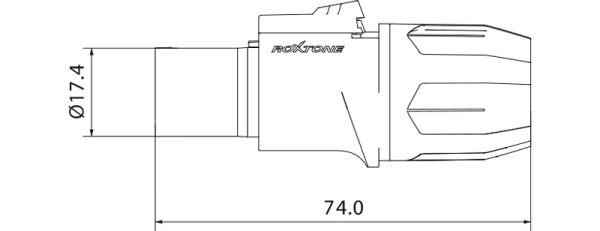 ROXTONE RAC3FCI-WP Brown