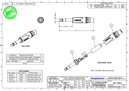 Купить AMPHENOL ACPS-KB по выгодной цене в Новосибирске