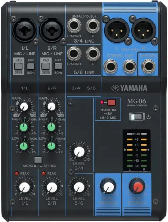 Купить YAMAHA MG06 по выгодной цене в Новосибирске