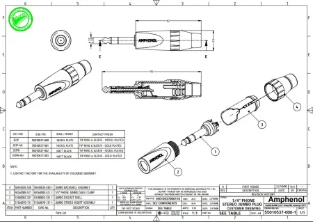 Купить AMPHENOL JS3P по выгодной цене в Новосибирске