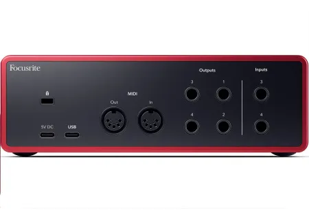 Купить FOCUSRITE Scarlett 4i4 4th Gen по выгодной цене в Новосибирске