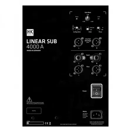Купить HK AUDIO L SUB 4000 A по выгодной цене в Новосибирске