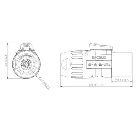 Купить Seetronic SAC3MX(05) по выгодной цене в Новосибирске