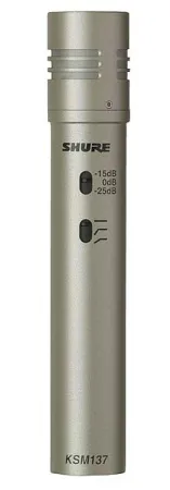 Купить SHURE KSM137/SL по выгодной цене в Новосибирске