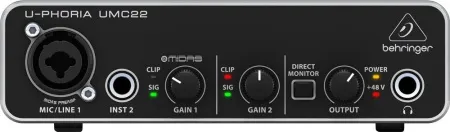 Купить BEHRINGER UMC22 по выгодной цене в Новосибирске