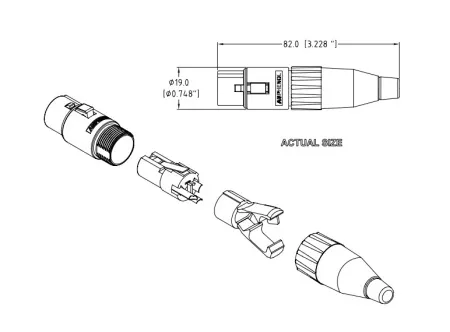 Купить AMPHENOL AC3FB по выгодной цене в Новосибирске