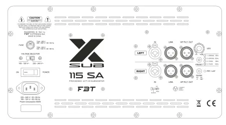 Купить FBT X-SUB 115SA по выгодной цене в Новосибирске