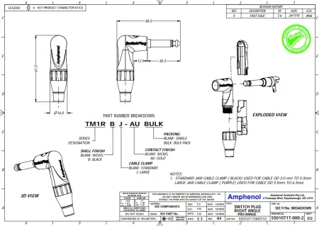 Купить AMPHENOL TM1RBJ по выгодной цене в Новосибирске