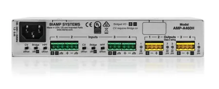 BIAMP TesiraAMP-A460H
