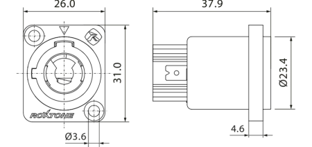 ROXTONE RAC3MPO Grey
