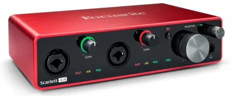 Купить FOCUSRITE Scarlett 4i4 3rd Gen по выгодной цене в Новосибирске