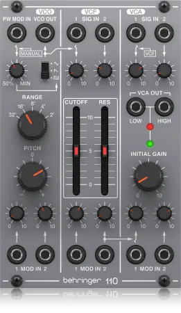 Купить BEHRINGER 110 VCO/VCF/VCA по выгодной цене в Новосибирске