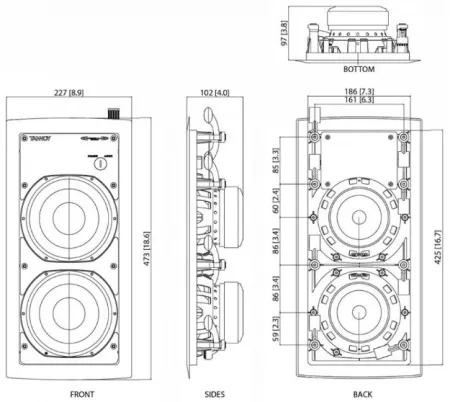 Купить Tannoy IW 62S-WH по выгодной цене в Новосибирске