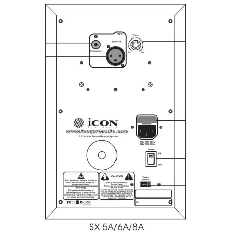 Купить Icon SX-6A (пара) по выгодной цене в Новосибирске