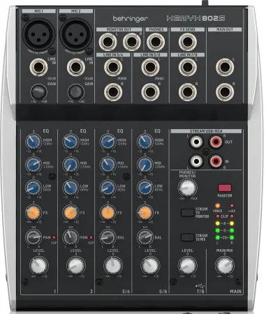 Купить BEHRINGER XENYX 802S по выгодной цене в Новосибирске