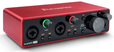 Купить FOCUSRITE Scarlett 2i2 3rd gen по выгодной цене в Новосибирске