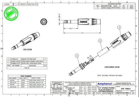 Купить AMPHENOL ACPS-KN по выгодной цене в Новосибирске