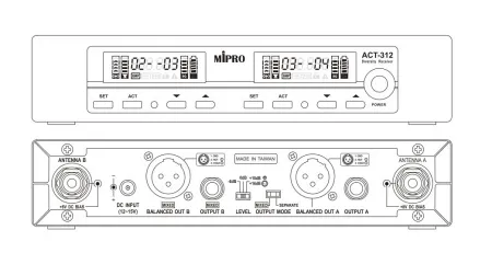 Купить Mipro ACT-312 (620-644 MHz) по выгодной цене в Новосибирске