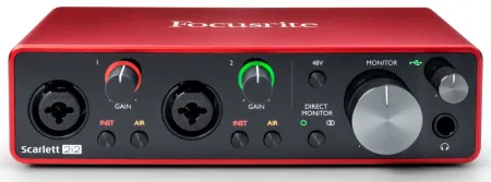 Купить FOCUSRITE Scarlett 2i2 3rd gen по выгодной цене в Новосибирске