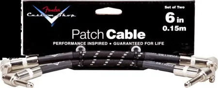 Купить FENDER 6` CABLE BLK 2 PACK по выгодной цене в Новосибирске