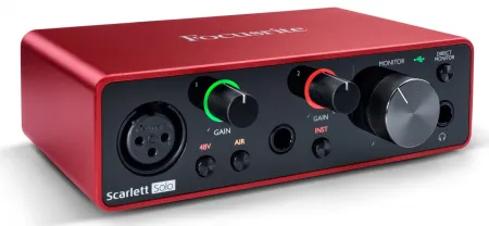 Купить FOCUSRITE Scarlett Solo 3rd gen по выгодной цене в Новосибирске