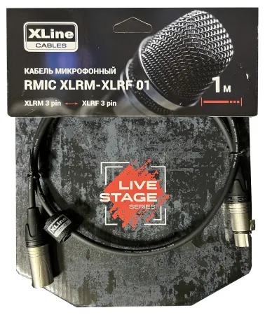 Купить Xline Cables RMIC XLRM-XLRF 01 по выгодной цене в Новосибирске