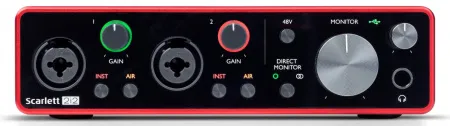 Купить FOCUSRITE Scarlett 2i2 3rd gen по выгодной цене в Новосибирске