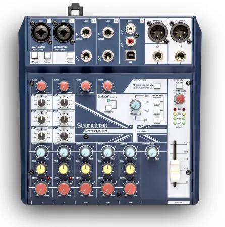 Купить SOUNDCRAFT Notepad-8FX по выгодной цене в Новосибирске