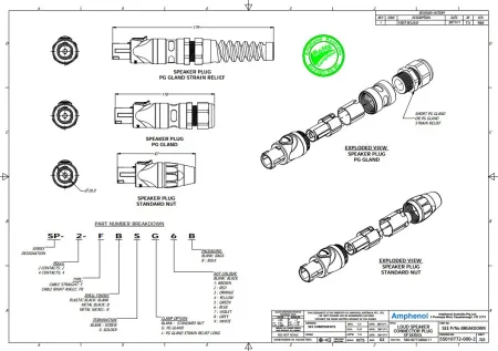 Купить AMPHENOL SP-4-FS по выгодной цене в Новосибирске