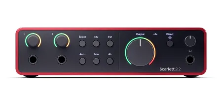 Купить FOCUSRITE Scarlett 2i2 4th Gen по выгодной цене в Новосибирске