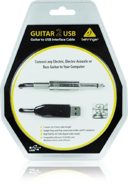 BEHRINGER GUITAR2USB BEHRINGER GUITAR2USB