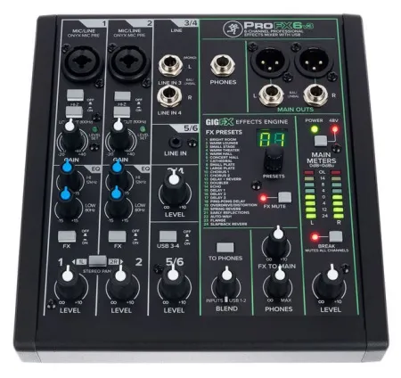 MACKIE PROFX6V3 MACKIE PROFX6V3