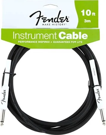 Купить FENDER 10` INST CABLE BLK по выгодной цене в Новосибирске