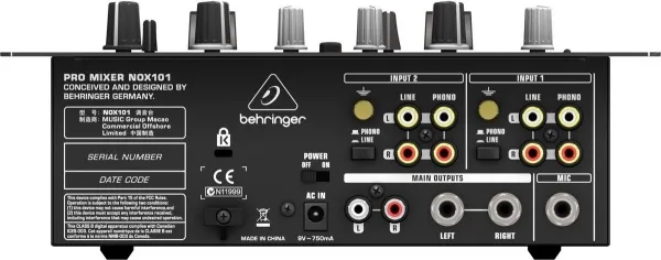 BEHRINGER NOX101
