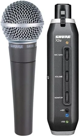 Купить SHURE SM58-X2U по выгодной цене в Новосибирске